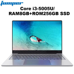 Jumper EZbook X4 Pro Laptop 8GB 256GB SSD 14" FHD Display Intel Core i3-5005U Notebook Dual Band Wifi Win 10 Ultraslim Computer