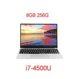 In Stock VORKE Notebook 15 Slim Laptop SSD Laptop Intel Core i7-4500U 15.6'' Screen 1920*1080 Windows 10 8GB DDR3 256GB/+1TB SSD